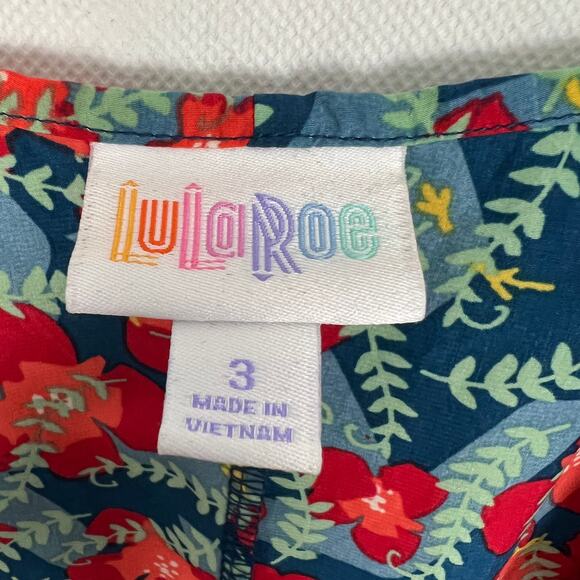 LuLaRoe Womens Floral Kimono Size 3 - Picture 2 of 11